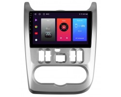 Штатная магнитола Sigma F9216 2+32 Gb Renault Logan 1 Sandero Lada Lergus largus Dacia 2010-2015 9" CarPlay