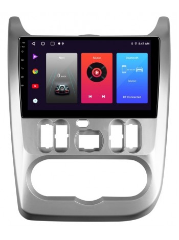 Штатна магнітола Sigma F9216 2+32 Gb Renault Logan 1 Sandero Lada Lergus largus Dacia 2010-2015 9" CarPlay