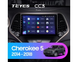 Teyes CC3 Jeep Cherokee 5 KL 2014-2018 10" Штатна магнітола