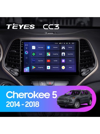 Teyes CC3 Jeep Cherokee 5 KL 2014-2018 10" Штатная магнитола