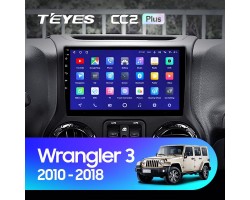 Teyes CC2 PLUS Jeep Wrangler 3 JK 2010-2017 10" Штатная магнитола