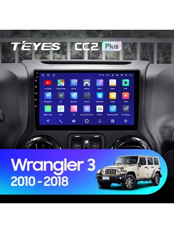 Teyes CC2 PLUS Jeep Wrangler 3 JK 2010-2017 10" Штатная магнитола