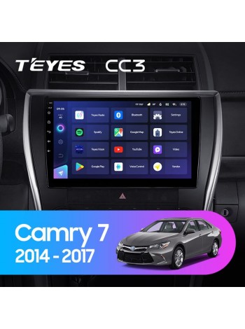 Teyes CC3 Toyota Camry 7 XV 50 55 North America 2014-2017 10" Штатна магнітола