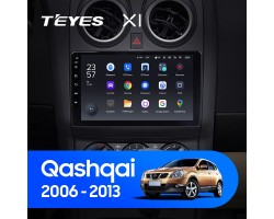 Teyes X1 2+32Gb Nissan Qashqai 1 J10 2006-2013 9" Штатна магнітола