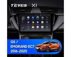 Teyes X1 2+32Gb Geely GS 2016-2020 Emgrand EC7 1 2018-2020 10" Штатна магнітола