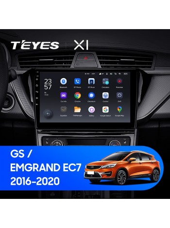 Teyes X1 2+32Gb Geely GS 2016-2020 Emgrand EC7 1 2018-2020 10" Штатна магнітола