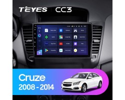Teyes CC3 Chevrolet Cruze J300 2008-2014 9" Штатная магнитола