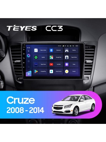 Teyes CC3 Chevrolet Cruze J300 2008-2014 9" Штатная магнитола