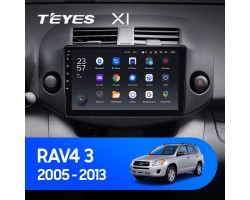 Teyes X1 2+32Gb Toyota RAV4 3 XA30 2005-2013 9" Штатная магнитола