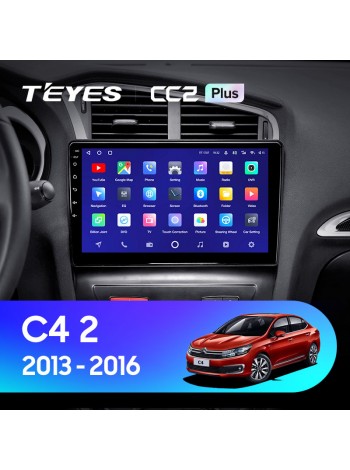 Teyes CC2 PLUS Citroen C4 2 B7 (ZYJ)2013-2016 10" Штатна магнітола