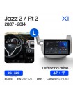 Teyes X1 2+32Gb Honda Jazz 2 GG Fit 2 GE 2007 - 2014 10" Штатная магнитола