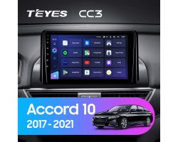 Teyes CC3 Honda Accord 10 CV X (2017-2021) 10" Штатная магнитола