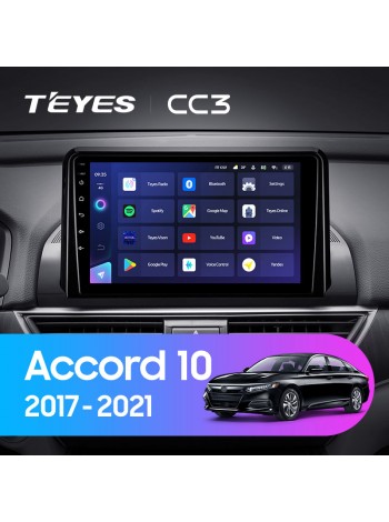 Teyes CC3 Honda Accord 10 CV X (2017-2021) 10" Штатна магнітола
