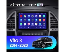 Teyes CC2 PLUS Mercedes-Benz Vito 3 W447 2014-2020 10" Штатна магнітола