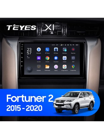 Teyes X1 2+32Gb Toyota Fortuner 2 2015-2018 9" Штатна магнітола