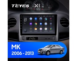 Teyes X1 2+32Gb Geely MK 1 2006-2013 9" Штатна магнітола