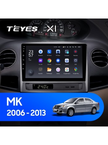 Teyes X1 2+32Gb Geely MK 1 2006-2013 9" Штатна магнітола