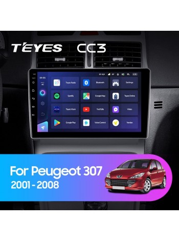 Teyes CC3 Peugeot 307 1 2001-2008 9" Штатна магнітола