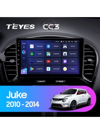 Teyes CC3 Nissan Juke 2010-2014 9" Штатная магнитола