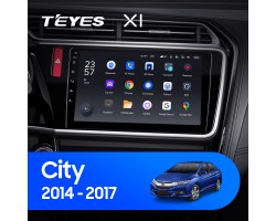 Teyes X1 2+32Gb Honda City 2014-2017 10" Штатная магнитола