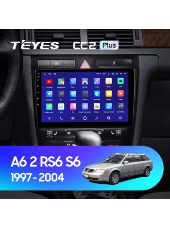 Teyes CC2 PLUS Audi A6 2 1997-2004 S6 2 1999-2004 RS6 1 2002-2006 9" Штатна магнітола