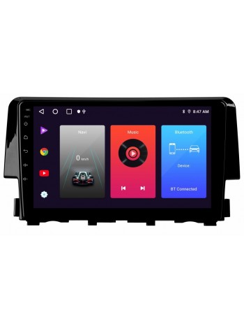 Штатна магнітола Sigma F9216 2+32 Gb Honda Civic 10 FC FK 2015-2020 9" CarPlay