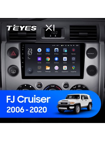 Teyes X1 2+32Gb Toyota FJ Cruiser J15 2006-2020 9" Штатна магнітола