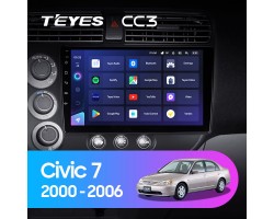 Teyes CC3 Honda Civic 7 2000-2006 9" Штатна магнітола