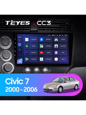 Teyes CC3 Honda Civic 7 2000-2006 9" Штатна магнітола
