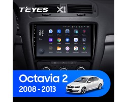 Teyes X1 2+32Gb Skoda Octavia 2 A5 2008-2013 10" Штатна магнітола