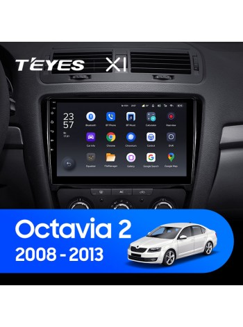 Teyes X1 2+32Gb Skoda Octavia 2 A5 2008-2013 10" Штатна магнітола