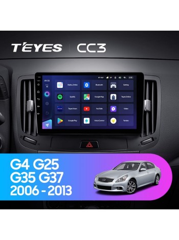 Teyes CC3 Infiniti G4 G25 G35 G37 2006-2013 9" Штатна магнітола