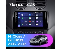 Teyes CC3 Mercedes Benz ML GL ML350 GL320 X164 2005-2009 9" Штатна магнітола