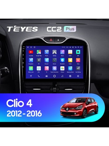 Teyes CC2 PLUS Renault Clio 4 BH98 KH98 2012-2015 10" Штатна магнітола