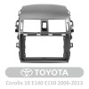 AMS T910 Toyota Corolla 10 E140 E150 2006-2013 9" Штатная магнитола