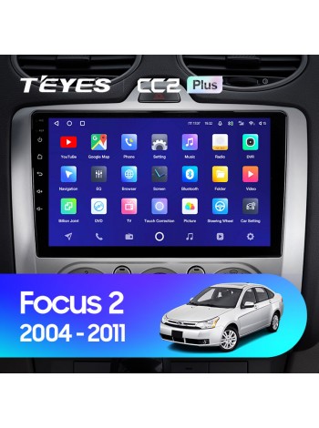 Teyes CC2 PLUS Ford Focus 2 Mk 2 2005-2010 9" Штатная магнитола