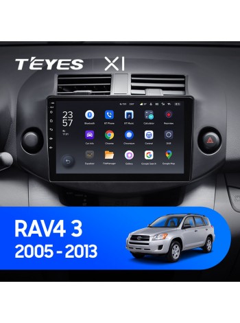 Teyes X1 2+32Gb Toyota RAV4 3 XA30 2005-2013 10" Штатна магнітола