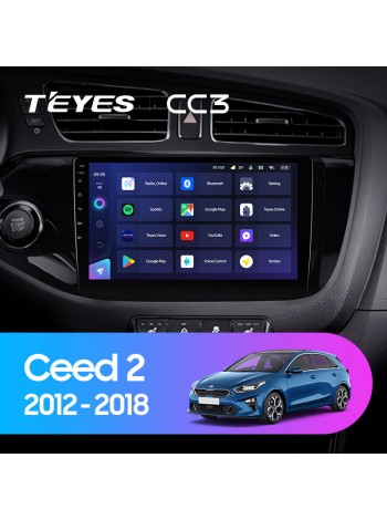 Teyes CC3 Kia CEED Cee'd 2 JD 2012-2018 9" Штатна магнітола