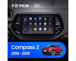Teyes X1 2+32Gb Jeep Compass 2 MP 2016-2018 10" Штатна магнітола