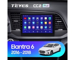 Teyes CC2 PLUS Hyundai Elantra 6 2015-2018 9" Штатная магнитола