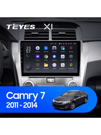 Teyes X1 2+32Gb Toyota Camry 7 XV 50 55 2011-2014 10" Штатна магнітола