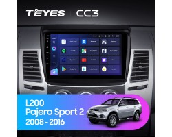 Teyes CC3 Mitsubishi Pajero Sport 2 L200 Triton 2008-2016 9" Штатная магнитола