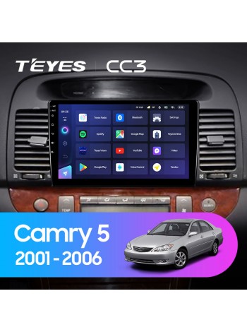 Teyes CC3 Toyota Camry 5 XV 30 2001-2006 9" Штатна магнітола