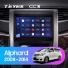Teyes CC3 Toyota Alphard H20 2008-2014 9" Штатная магнитола
