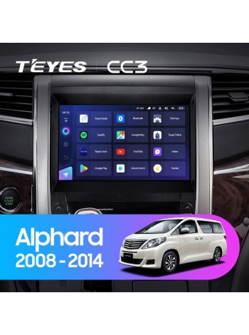 Teyes CC3 Toyota Alphard H20 2008-2014 9" Штатна магнітола