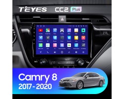 Teyes CC2 PLUS Toyota Camry 8 XV 70 2017-2020 10" Штатная магнитола