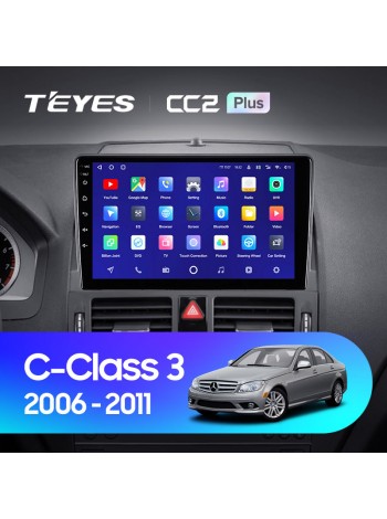 Teyes CC2 PLUS Mercedes Benz C Class 3 W204 S204 2006-2011 9" Штатна магнітола