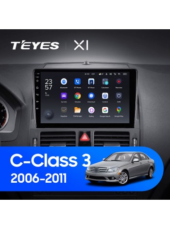 Teyes X1 2+32Gb Mercedes Benz C Class 3 W204 S204 9" Штатна магнітола