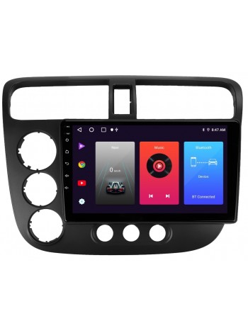 Штатна магнітола Sigma F9216 2+32 Gb Honda Civic 7 2000-2006 9" CarPlay