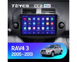 Teyes CC2 PLUS Toyota RAV4 3 XA30 2005-2013 9" Штатна магнітола